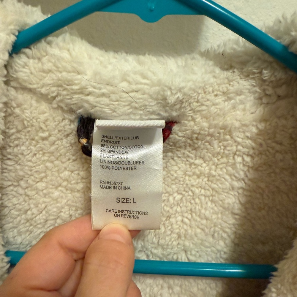 Cinch Multicolor Patterned Jacket With Sherpa Lin… - image 3